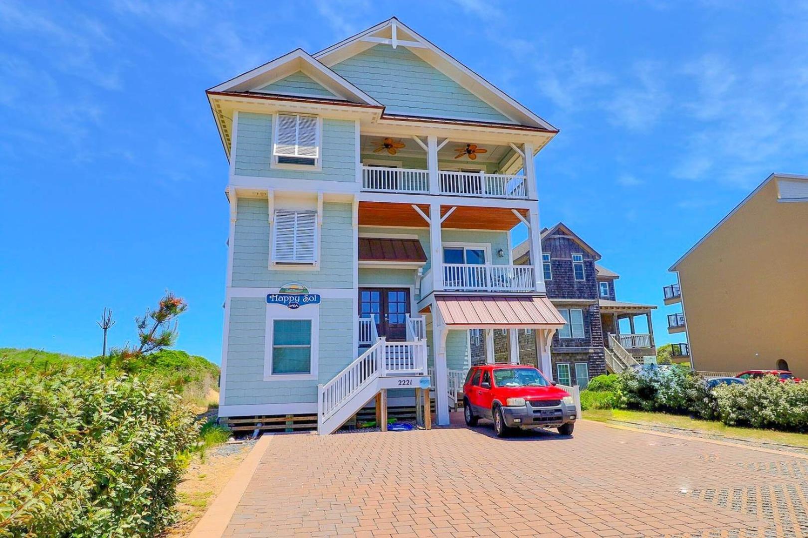 Villa 6007 Happy Sol Oceanfront Heatable Pool Nags Head Esterno foto