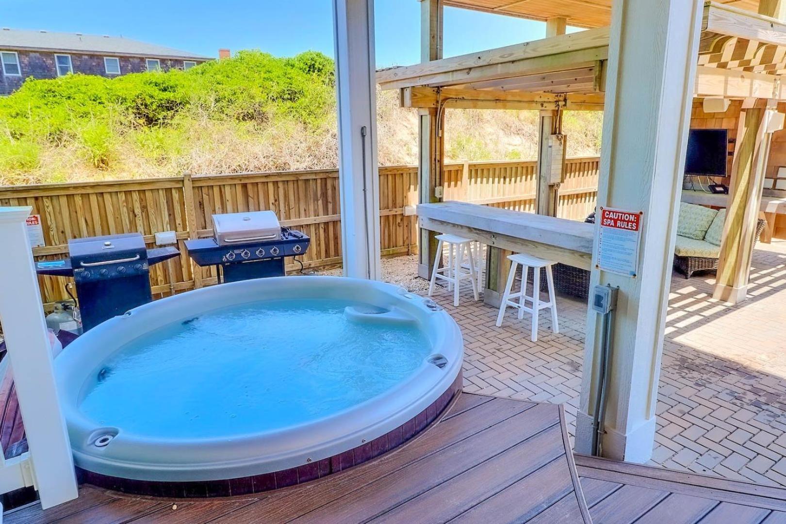 Villa 6007 Happy Sol Oceanfront Heatable Pool Nags Head Esterno foto