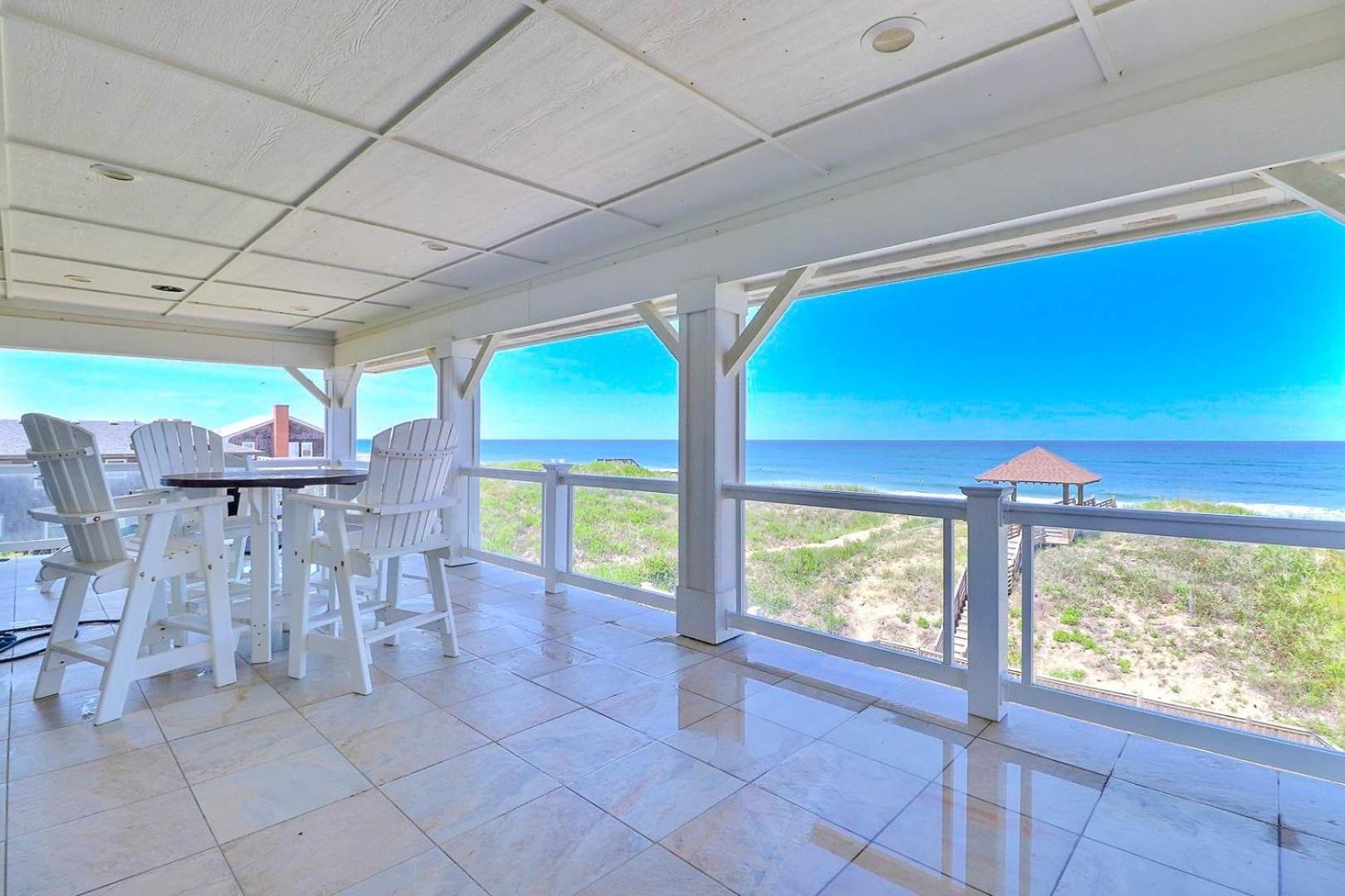 Villa 6007 Happy Sol Oceanfront Heatable Pool Nags Head Esterno foto