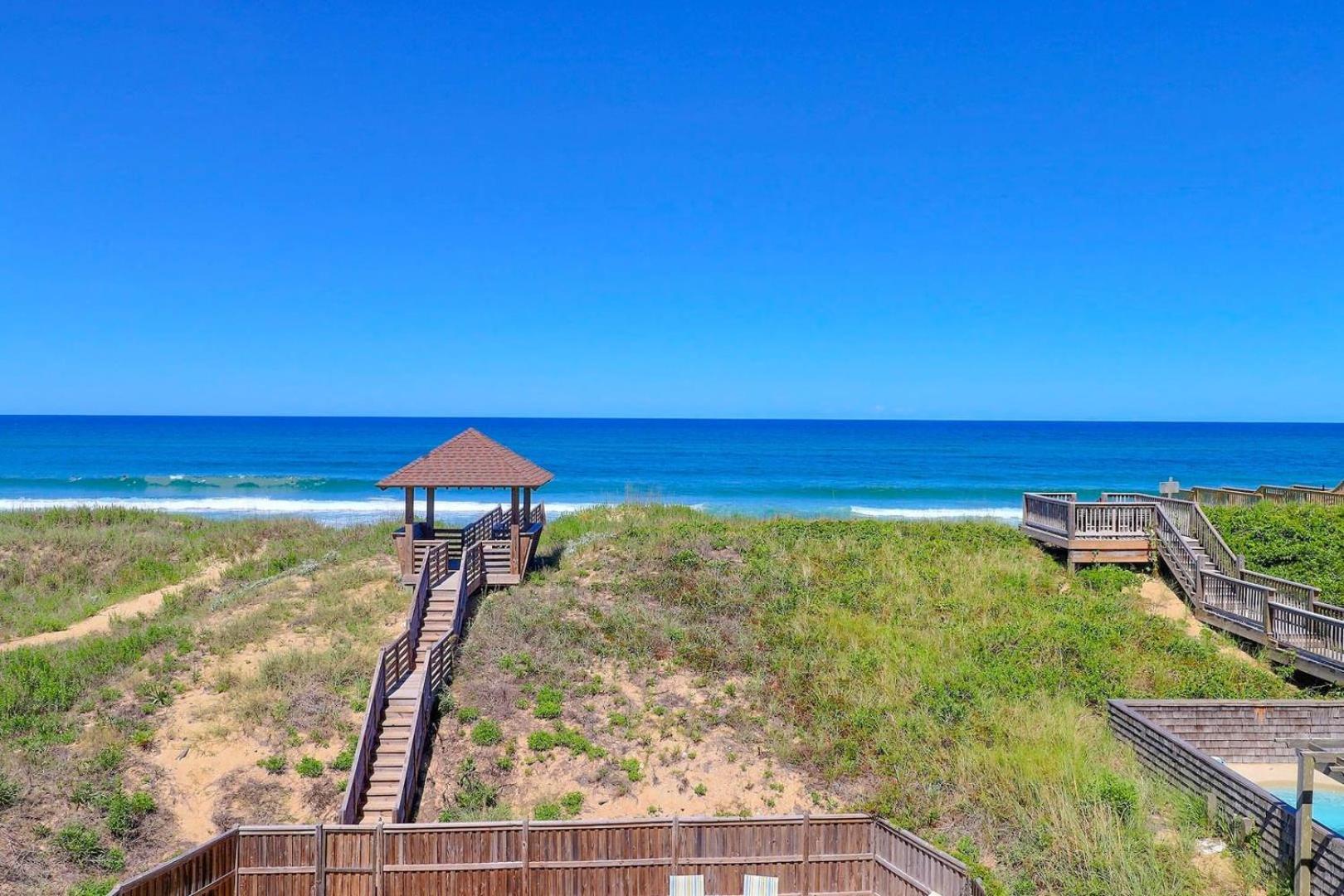Villa 6007 Happy Sol Oceanfront Heatable Pool Nags Head Esterno foto