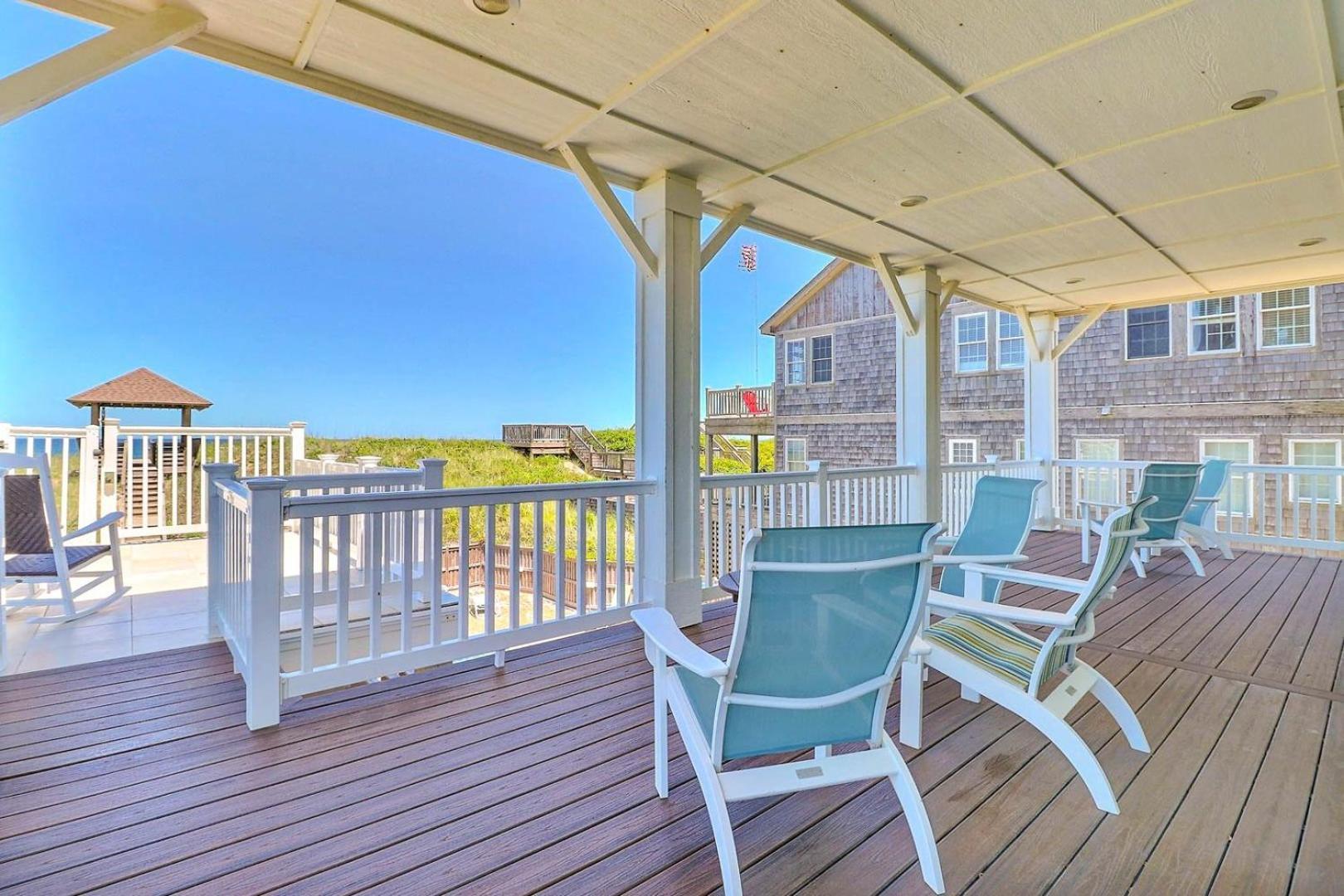 Villa 6007 Happy Sol Oceanfront Heatable Pool Nags Head Esterno foto