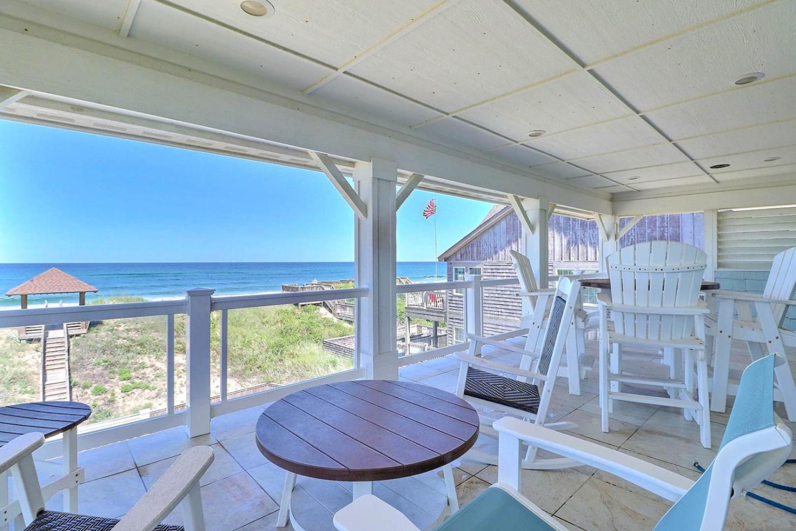 Villa 6007 Happy Sol Oceanfront Heatable Pool Nags Head Esterno foto