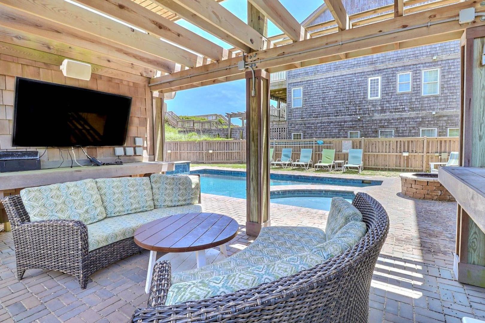 Villa 6007 Happy Sol Oceanfront Heatable Pool Nags Head Esterno foto